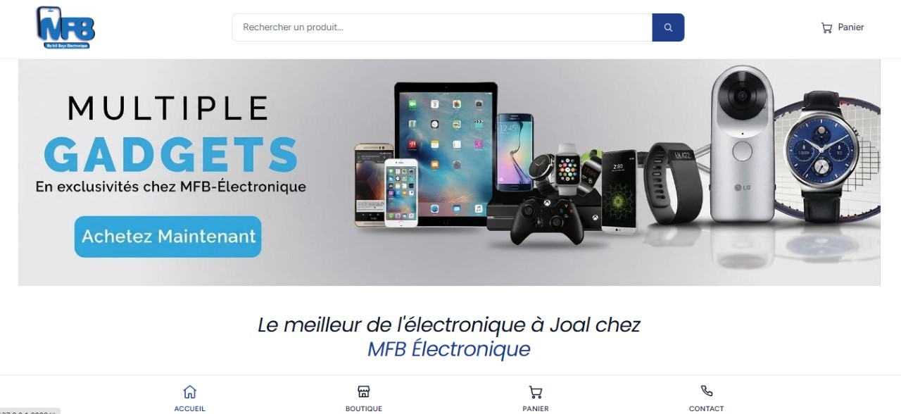 MFB-Électronique - page d'accueil